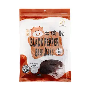 Old Farm Kinmen Kaoliang Beef Jerky - Black Pepper Flavor 80g | Taiwanese Snack, Premium Beef Jerky, Authentic Flavor