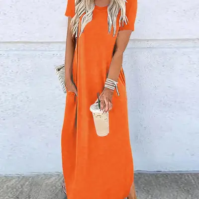 old navy short sleeve maxi dress Fitted Maxi Dresses