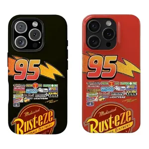 LIGHTNING MCQUEEN phone Cases For iPhone 12,13,14,15,16,17Promax Pro Plus,durable phone case,It's a great gift for a good friend,for holidays