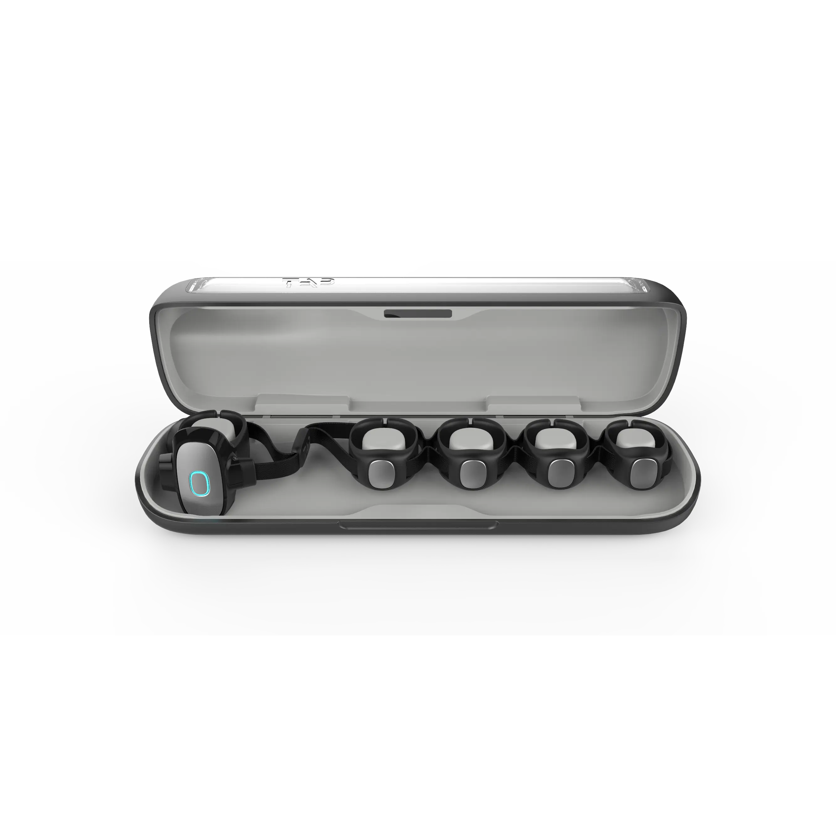 Tap Strap 2 - Wearable Controller for Gaming, Art, Music, Social Media Scrolling, Cameras & Typing Wireless Keyboard Mouse Wireless Tablet Keyboard