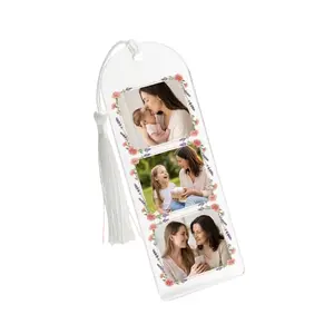 Personalized photo bookmarks: a unique gift for family, friends, book lovers, and readers
