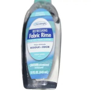 Homebright Refreshing Fabric Rinse Fresh Linen Scent 15 FL OZ Helps Eliminate Residue & Odor