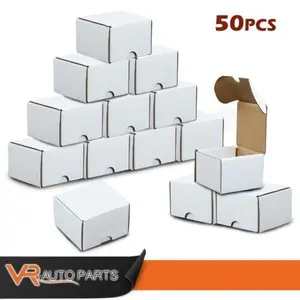 50pcs Cardboard Storage Boxes, 200-Count Card Hobby Box, Max Pro Gaming Trading Holder (Compatible with Automotive & Motorcycle Exterior Accessory Decorations), Sports Cards Holder