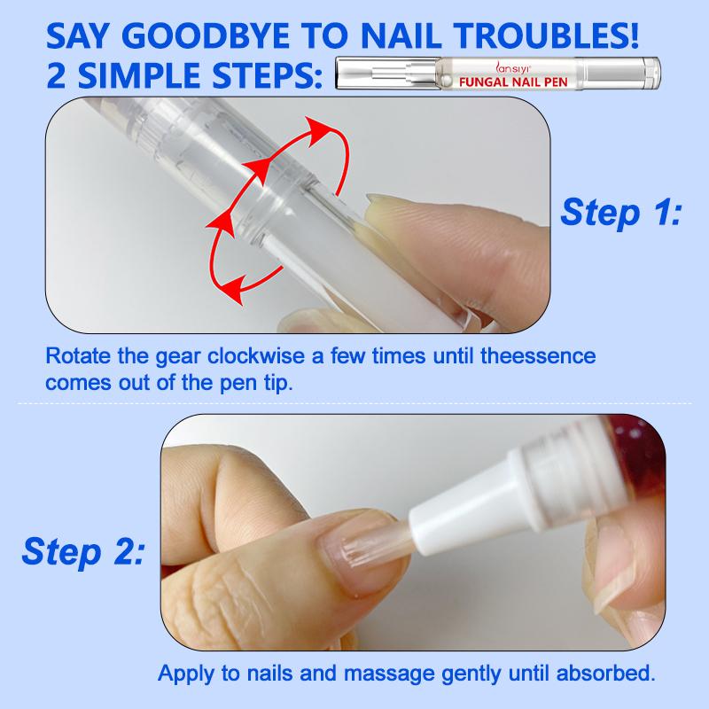 Lansiyi Fungal Nail Pen with Allicin & Undecylenic Acid, Nail Health Care Pen, Nail Fungus Care Pen for Solving Fungal Nails and Other Nail Problems, Nail Supplies Daily Care Nails Kit Set, Nail Tech Supplies,Self Care Tools Lansiyi Fungal Nail Pen with Allicin & Undecylenic Acid, Nail Health Care Pen, Nail Fungus Care Pen for Solving Fungal Nails and Other Nail Problems, Nail Supplies Daily Care Nails Kit Set, Nail Tech Supplies,Self Care Tools