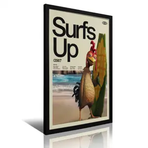 Surfs Up Chicken Joe Print Premium Artwork Film Poster Wall Decor for Room Surfs Up Chicken Joe Print Premium Artwork Film Poster Wall Decor for Room