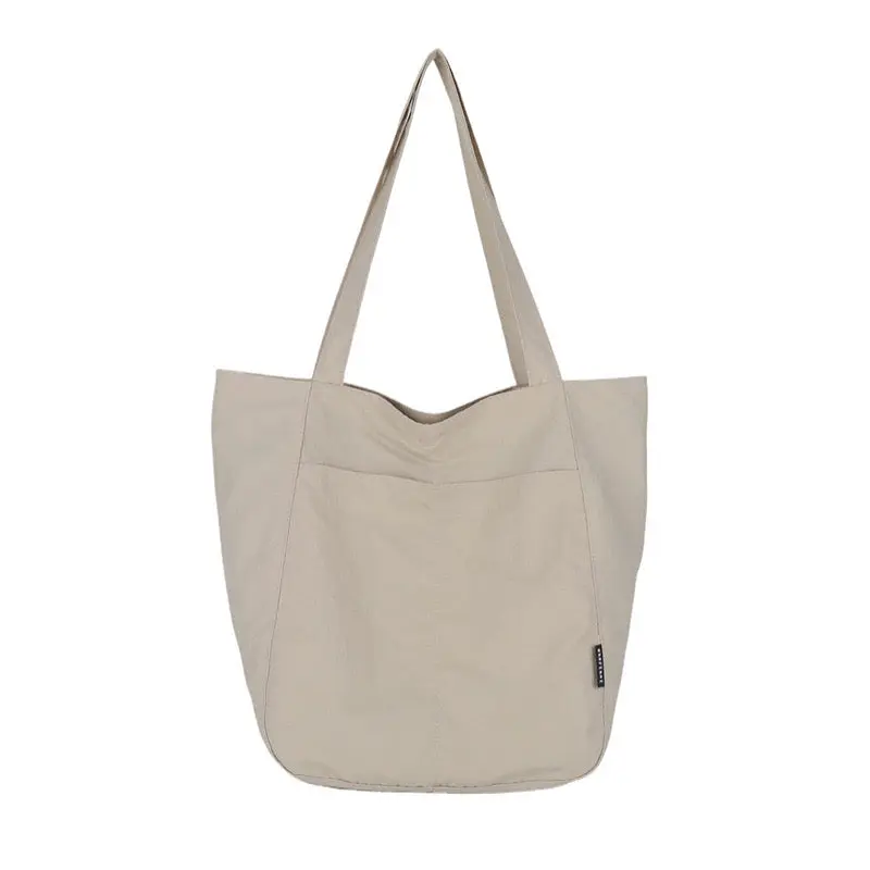 Water-Resistant Nylon Tote Bag | Fits A4 Books