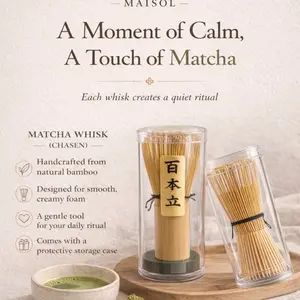 Maisol Bamboo Matcha Whisk