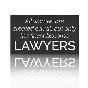 Jenny Gems Lawyer Gifts - Passing the Bar Exam & Graduation Gift for Lawyers - Lawyer Present for Women - American Made - All Women Are Created Equal But Only the Finest Become Lawyers