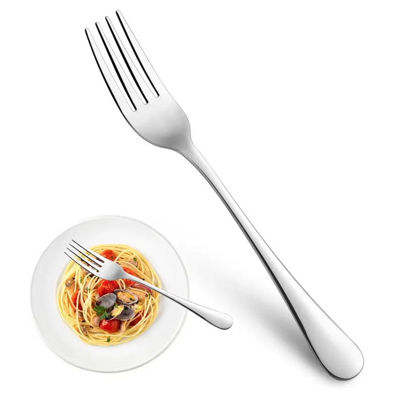 Dinner Forks,Set of 16 Top Food Grade Stainless Steel Silverware Forks,Table Forks,Flatware Forks,8 Inches,Mirror Finish & Dishwasher Safe,Use for Home,Kitchen or Restaurant