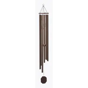 CHURCH BELLS WIND CHIME ~ Bronze Finished 57 inch Amish Handmade in USA