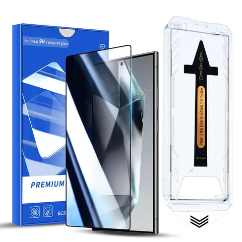 For Samsung Galaxy S26 S25 S24 S23 Ultra,S26 Plus,S26 Screen Protector Privacy Tempered Glass Anti Spy Film, Scratch Resistant Protective Cover, Bubble Free & Case Friendly