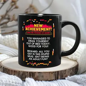 [SALE UP TO 50%] This is an Outrage Mug, Princess Donut Cat New Achievement Dungeon Crawler Carl Coffee Mug, Dungeon Crawler Carl Fan Mug, Litrpg Lover Gifts