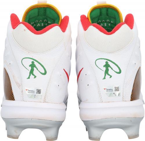 Pete Alonso New York Mets Game-Used White Nike Cleats from the 2025 MLB Season - Fanatics Authentic Certified