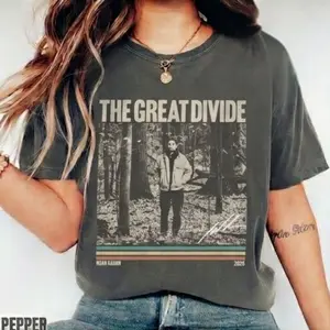 Comfort Colors® The Divide Noah Kahan Tour T-Shirt 2025 Concert Tee