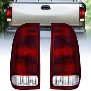 Nilight 1997 1998 1999 2000 2001 2002 2003 Ford F1501997 1998 1999 Light Duty 1999 2000 2001 2002 2003 2004 2005 2006 2007 Ford Super Duty Tail light Assembly Dark Red Rear Lamp Replacement OE Style Driver Passenger Side
