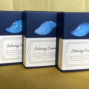 Calming Oceans Bar Soap Organic Silicone Free