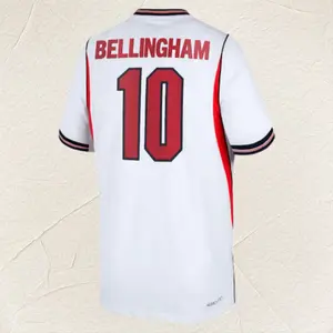 2026 Home No. 10 Bellingham Short-Sleeve Soccer Jersey Breathable