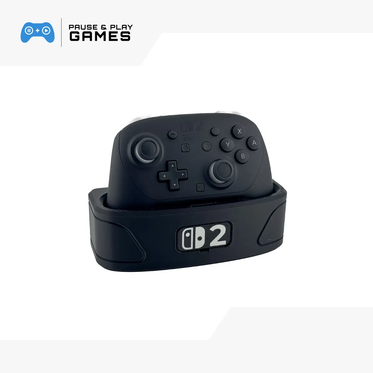Charging Dock, Game Storage & Display Stand for Nintendo Switch 2 Pro Controller