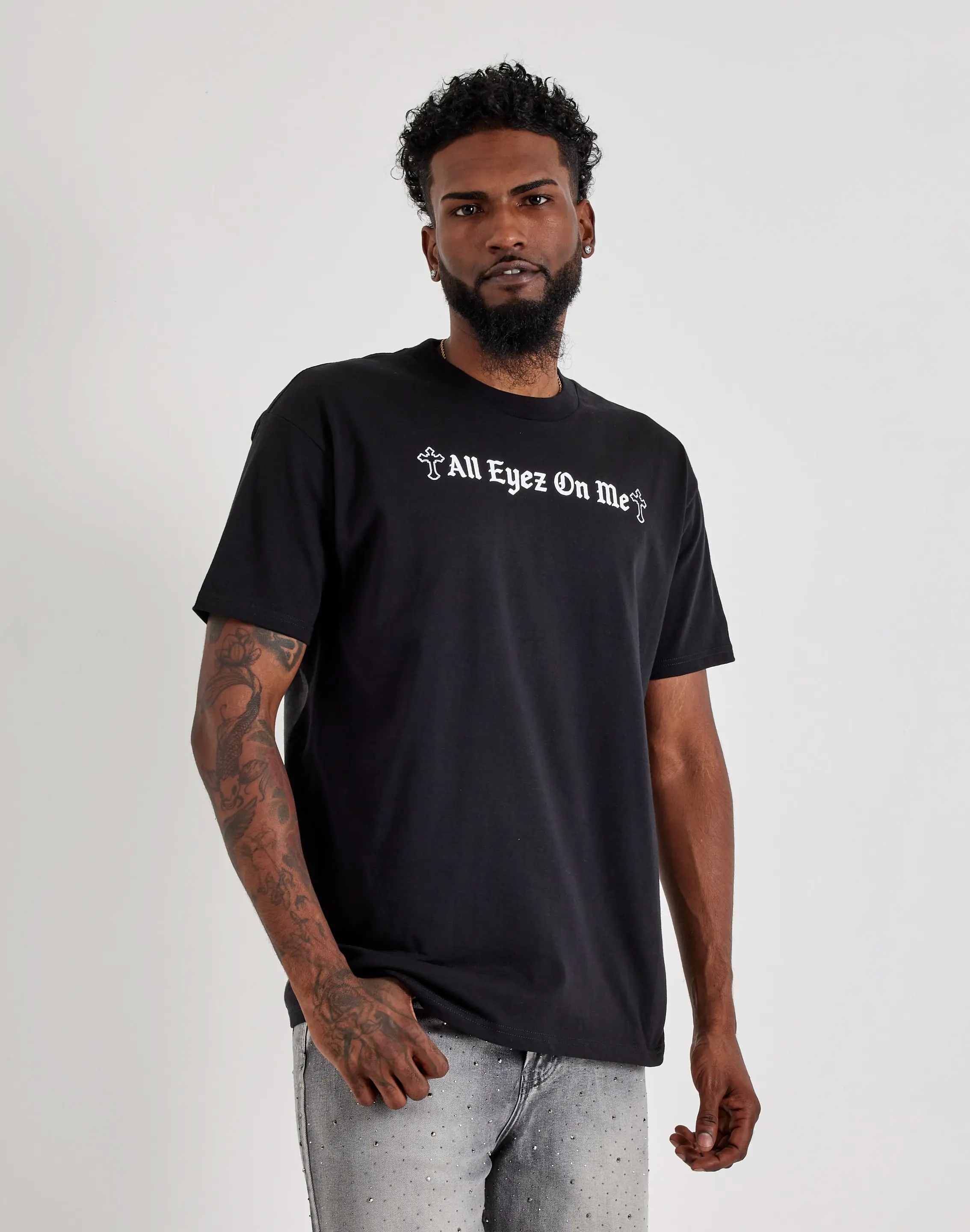 Mens Philcos Tupac All Eyez On Me Tee Mens Philcos Tupac All Eyez On Me Tee