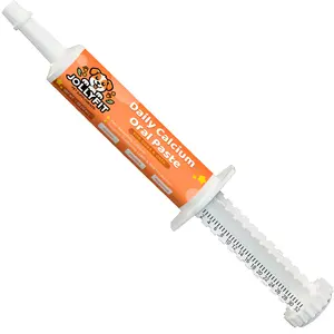 Jollyfit Oral Calcium Paste for Whelping Dogs & Cats Fast Absorbing Calcium Supports Labor Milk Production Enhances Colostrum Daily Supplement 1 oz