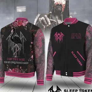 [COLLECTION]Sleep Token Baseball Jacket, Sleep Token 3d Jacket All Over Print, Menswear, Gift For Him & Her UR4RE