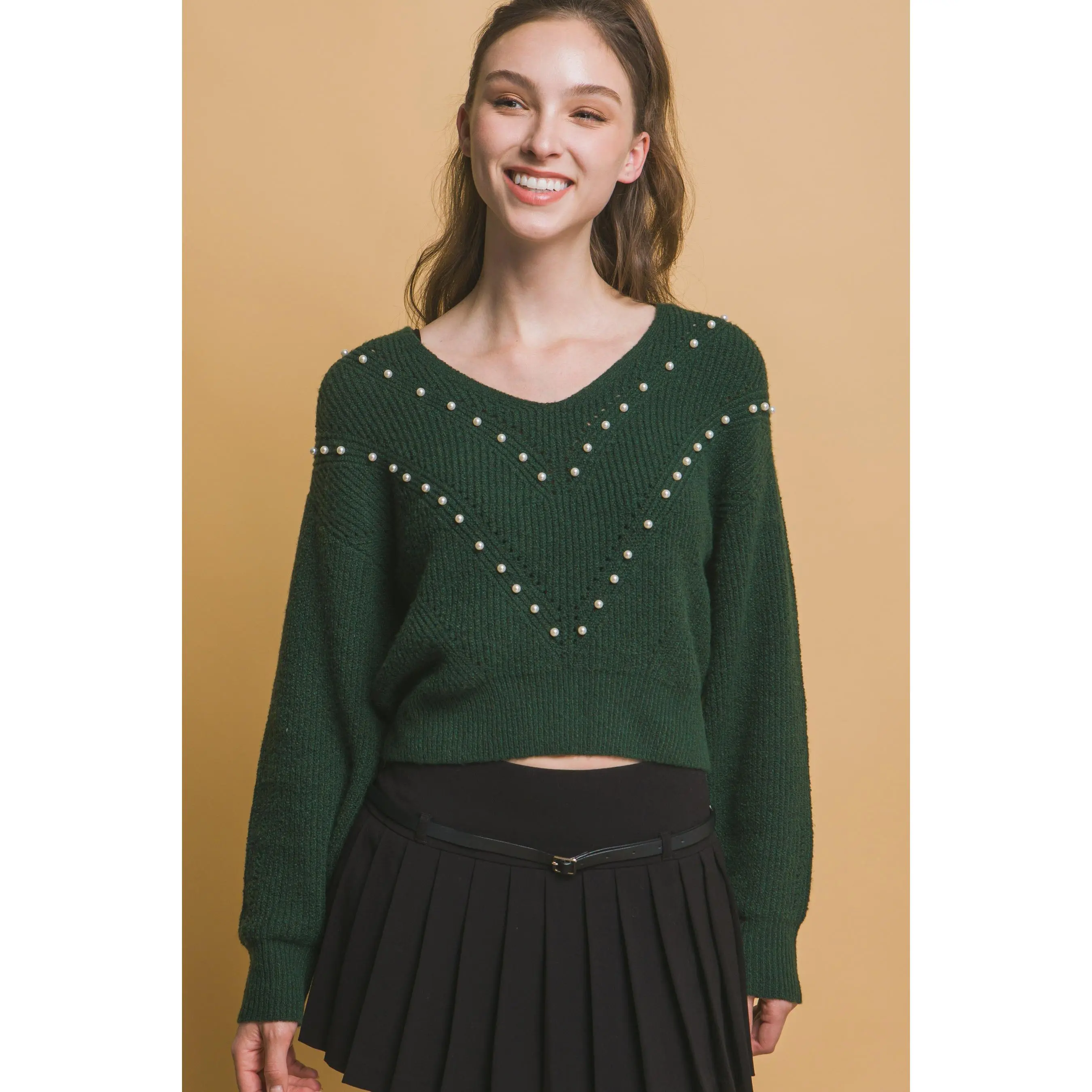 pearl sweater