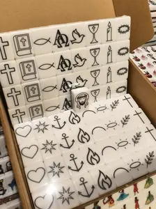 PushTile 2 Player Mahjong Set - Christianity Set