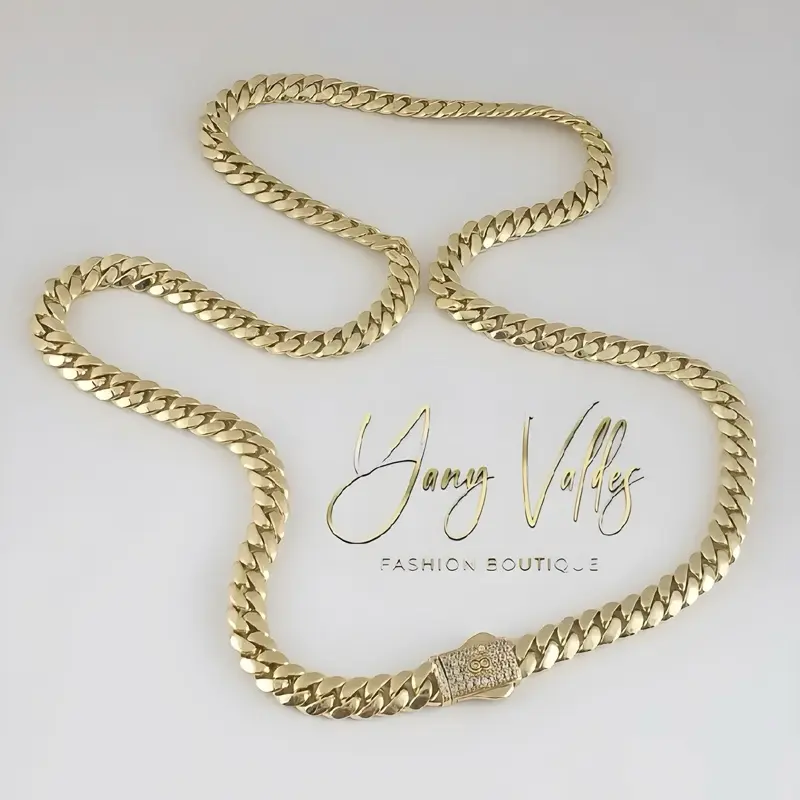 8MM Monaco-Style Cuban Chain & Bracelet Set | 18” Necklace + 7” Bracelet