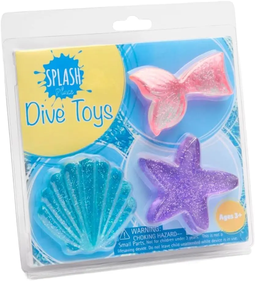 Pool Dive Toys | Ages 3+, Diving Toys, Pool Sinking Toys, Swimming Accessories (Mermaid Cove)