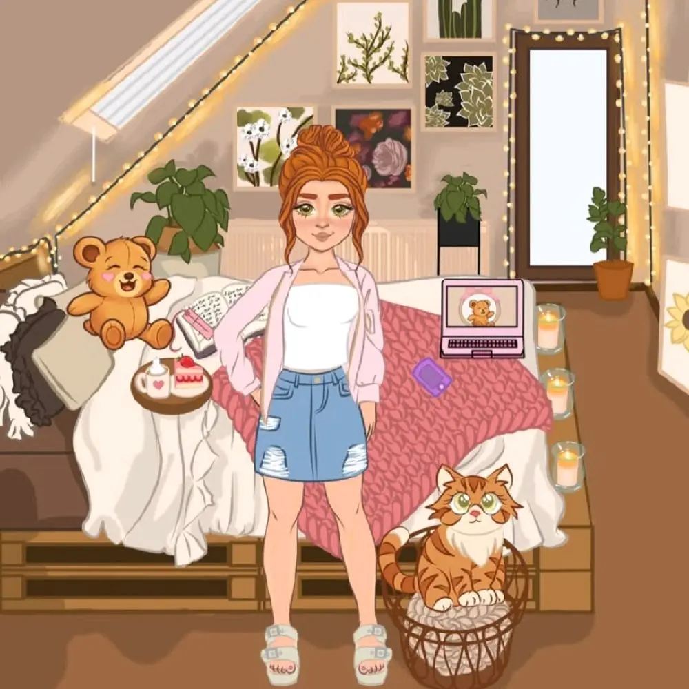 Brittany's Doll Collection - Maddie Paper Doll with 10 Outfits