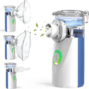 Portable Ultrasonic Air Humidifier, 1 Set USB Rechargeable Compact Air Humidifier with Double Power Modes, Body Care Product for Home & Travel, Usb Humidifier Machine