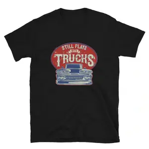 100% Cotto  1961 Chevy Apache C10 Vintage Truck Graphic Tee| Unisex Oversized Soft Cotton| Dad Gift & Classic Truck Fan Essential