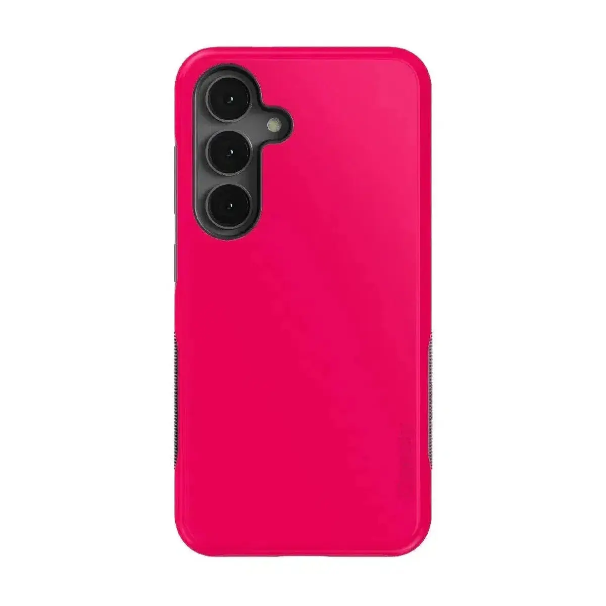 Casely Galaxy S25 Case | Think Pink | Solid Neon Pink | Bold Protective Design | Compatible with MagSafe