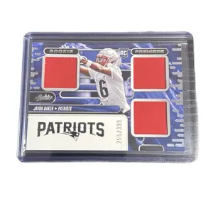 Javon Baker #RPM-JBR 255/399 Triple Patch 2024 Panini Absolute Football