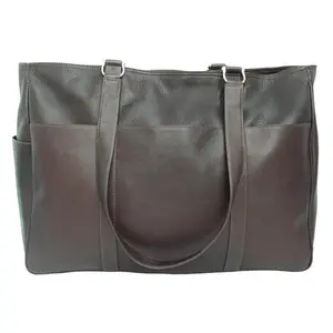 Piel  Chocolate Large Shopping Bag