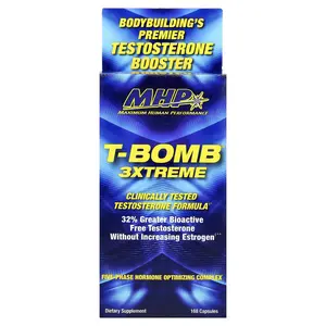MHP T-Bomb® 3Xtreme, 168 Capsules