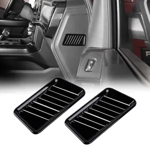 Center Console Side Air Vent Outlet Cover Trim For Ford F150 2021+ Decorative Accessories Interior Cars Carbon Automotive Vehicle
