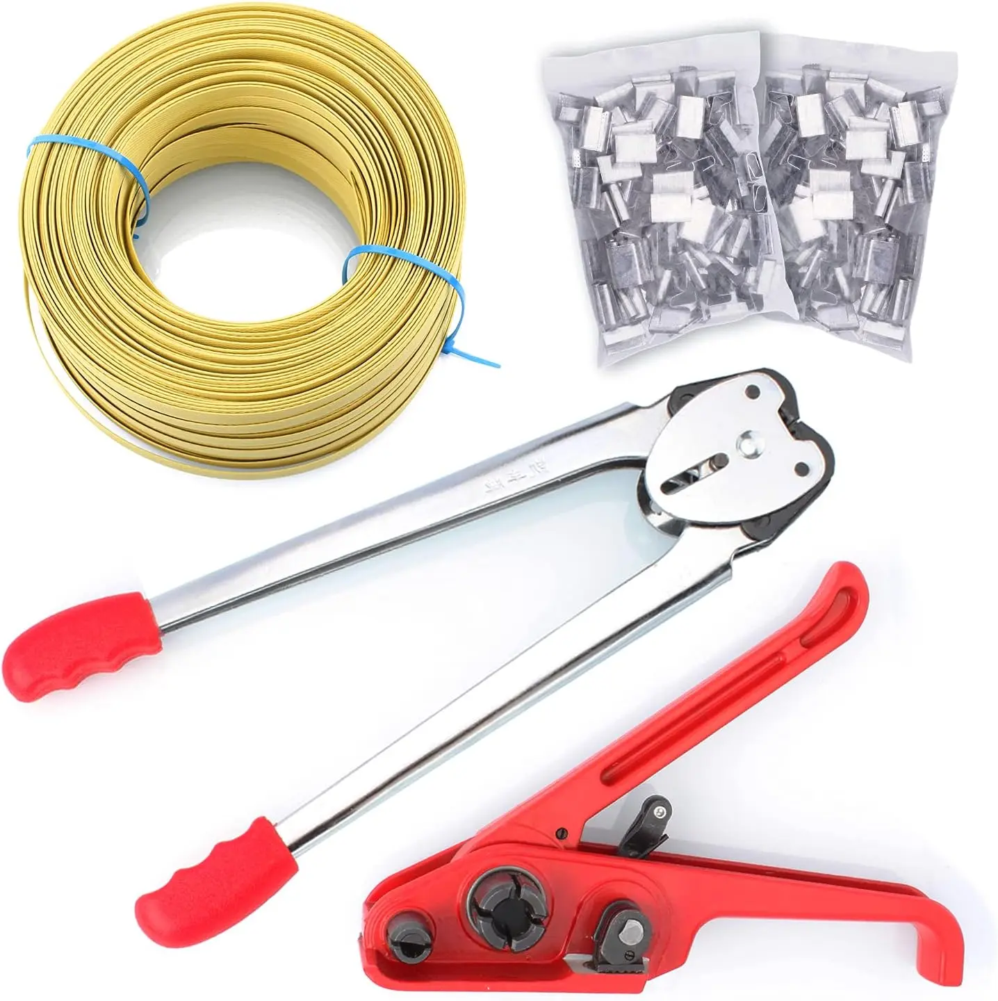 Pallet Packaging Strapping Banding Kit Tensioner Tool Sealer, Parcel ...