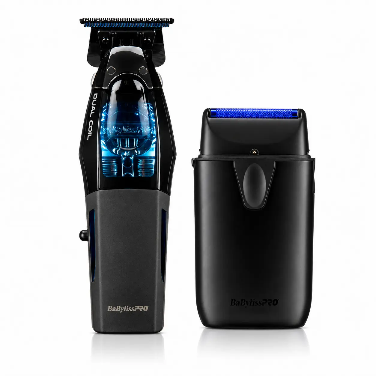 BaBylissPRO Dual-Coil Motor Trimmer & UVFOIL Single-Foil Shaver Combo FX95T + FXLFS1MB