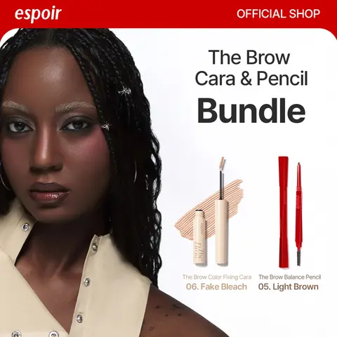 [Espoir Official][Bundle] The Brow Balance Pencil & Fixing Cara | Precise Brow Pencil & Long-Lasting Brow Mascara