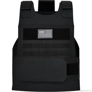 Tactical Vest Outdoor, Adjustable Security Training Protective Outdoor Vest,Suitable for Police Fbi Vest Gilet EquipmentAB9PeakVibe