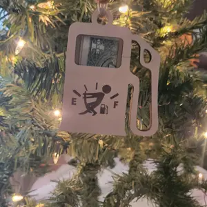 Laser Cut Gas Money Ornaments for Festive Home Decor