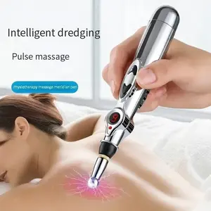 Electronic Acupuncture Pen Relief Pain Massage Point Meridian Energy Meridian Acupuncture Acup Material Without Battery
