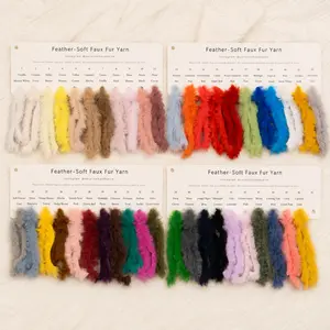 Feather-Soft Faux Fur - Bulky Color Card