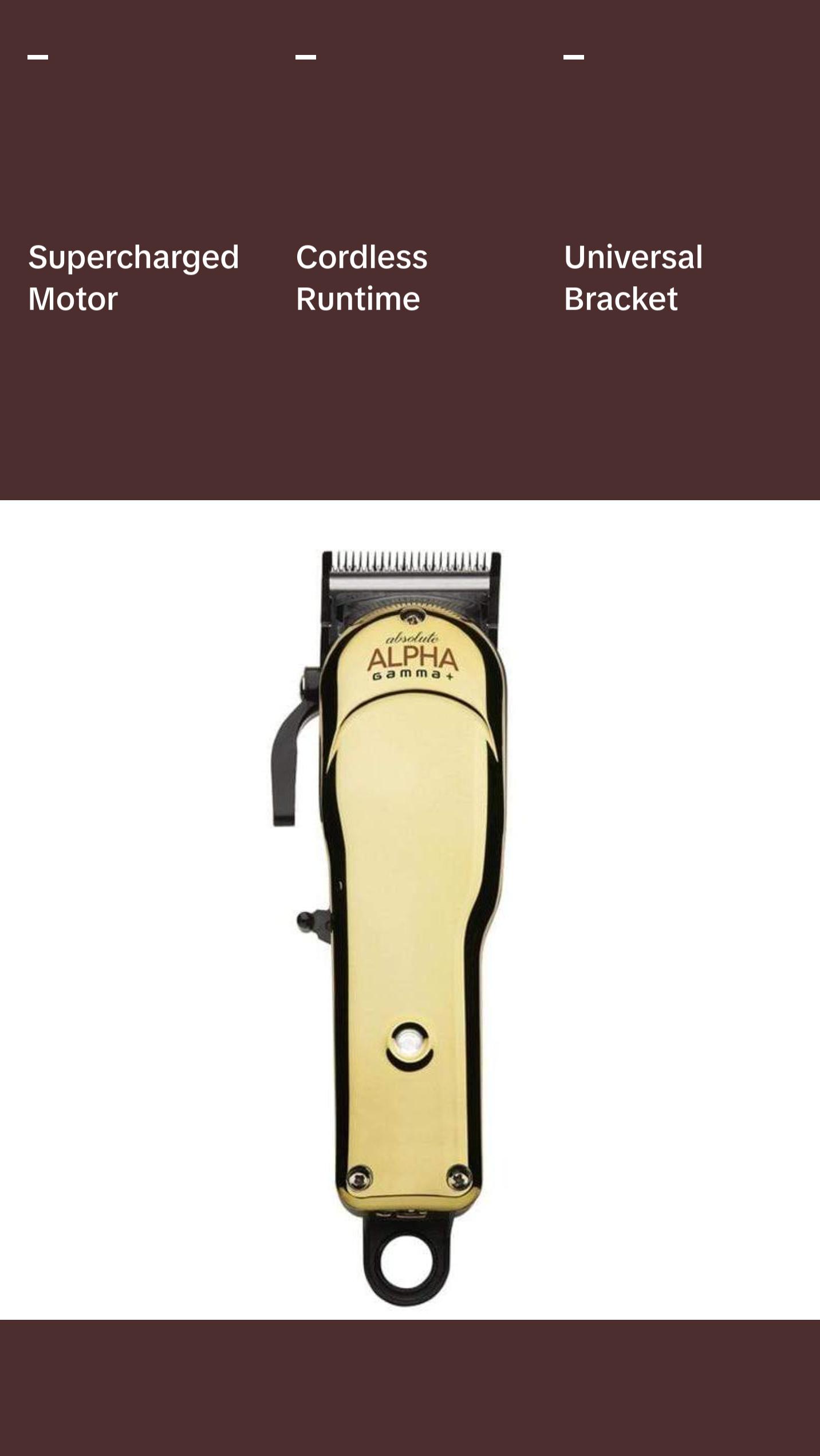 Gamma+ Absolute Alpha Clipper