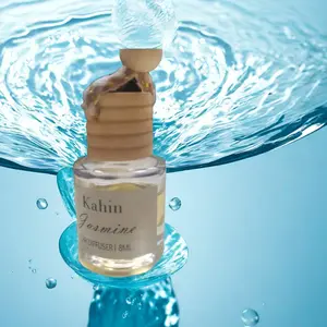 Car Air Freshener，8ml Empty Refillable Car Diffuser Bottle Car Mirror Hanging Accessories Car Air Hanging Fragrance Oil Diffuser,Long Lasting Car Diffuser Bottle