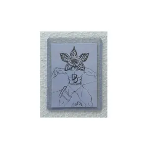 (NEW!) 2026 Stranger Things x MVL. 1/1 Original Artwork Sketch Card by Calahan Merten - Collectible Trading Card (Limited Edition Insert) - TCG