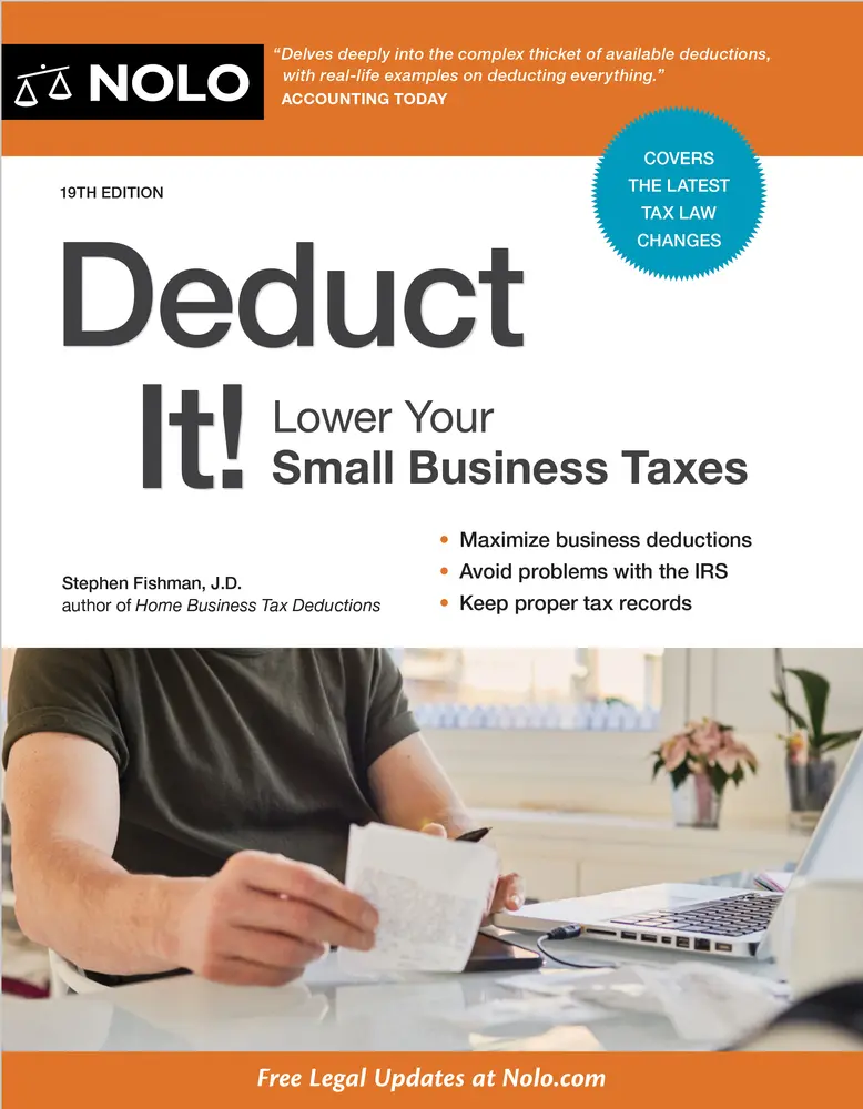 USED-Deduct It!: Lower Your Small Business Taxes by Fishman, Stephen (Paperback)