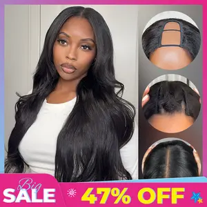 【Upgraded】ISEE HAIR Body Wave & Butterfly Cut Layer Human Hair U Part Wigs Real Scalp Beginner Friendly Natural Color For Women #TikTokShopSpringGlowUp