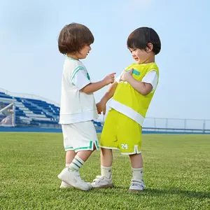 【CICIIBEAR】Boys' Summer Outfit Set, Children's Short-Sleeve T-Shirt, Sports Basketball Uniform, Summer Clothing 2-piece boy little cotton jacket teen brick print pants bear suits head socks shark and Boys' Cartoon Letter non-stretch easter sets